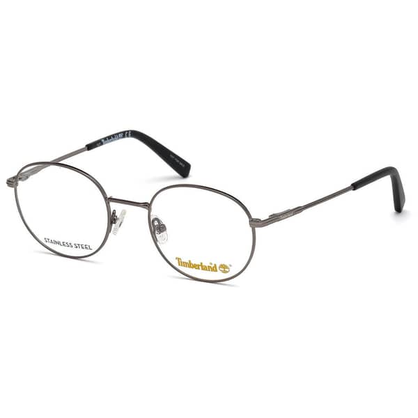 Timberland Unisex Optical Frame Shiny Gumetal Metal Timberland Unisex Optical Frame Shiny Gumetal Metal