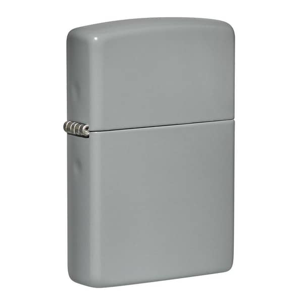 Zippo 49452 Classic Flat Grey Color Winfproof Lighter