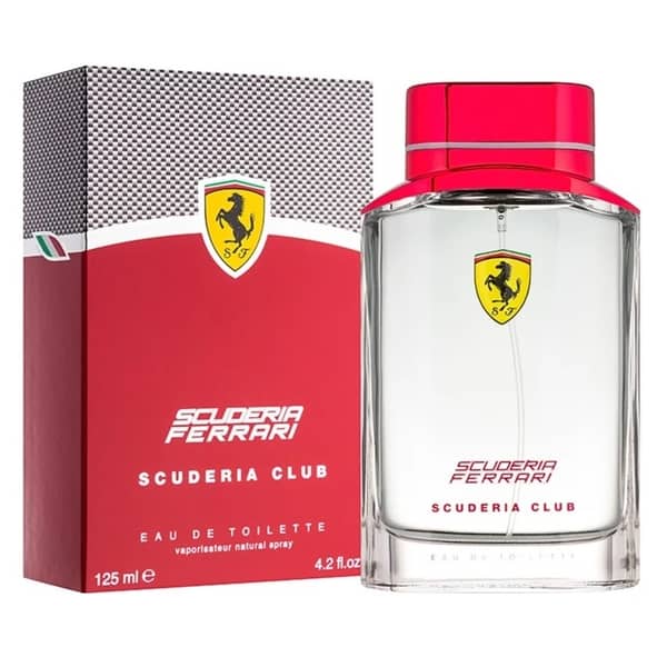 Ferrari Scuderia Club Perfume For Men 125ml Eau De Toilette Ferrari Scuderia Club Perfume For Men 125ml Eau De Toilette