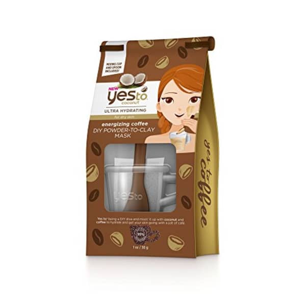 Yes To Coconut Energizing Coffee Diy Powder-to-Clay Mask Bag, 1 Ounce Yes To Coconut Energizing Coffee Diy Powder-to-Clay Mask Bag, 1 Ounce