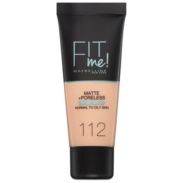 Maybelline New York Fit Me Matte + Pless Foundation 112 30ml