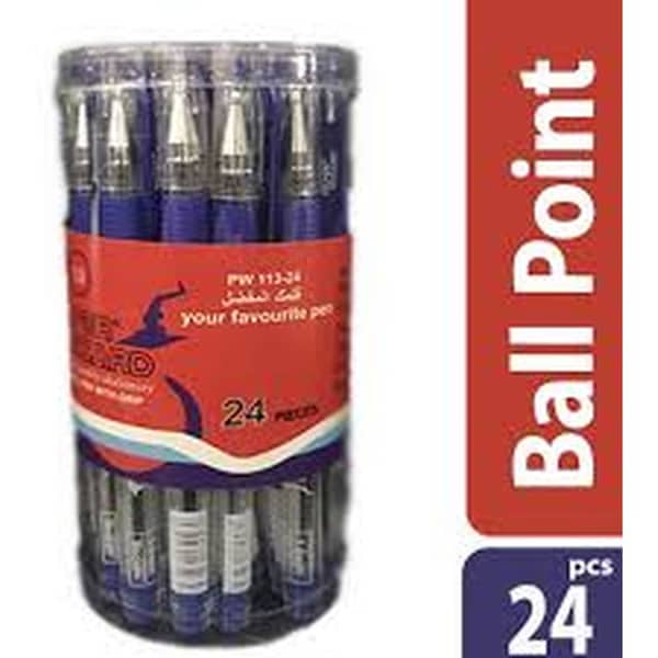 Paper Wizard Medium Ball Pen Set (Pack of 24pcs)