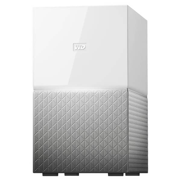 Western Digital My Cloud Home Duo NAS Drive 8TB White WDBMUT0040JWTEESN