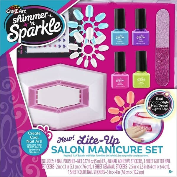 Cra Z Art Shimmer N Sparkle-Lite Up Nail Dryer & Polish Set Cra Z Art Shimmer N Sparkle-Lite Up Nail Dryer & Polish Set