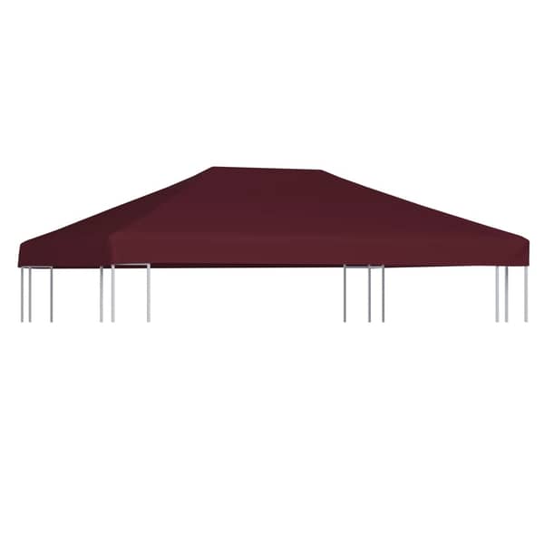 Vidaxl Gazebo Top Cover 310 G/m² 3x4 M Bordeaux Vidaxl Gazebo Top Cover 310 G/m² 3x4 M Bordeaux