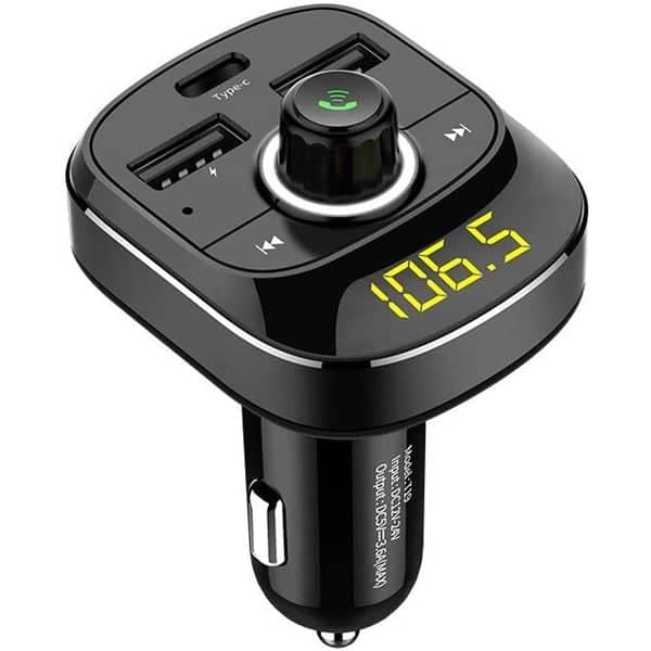 Budi Bluetooth FM Transmitter for Car Black