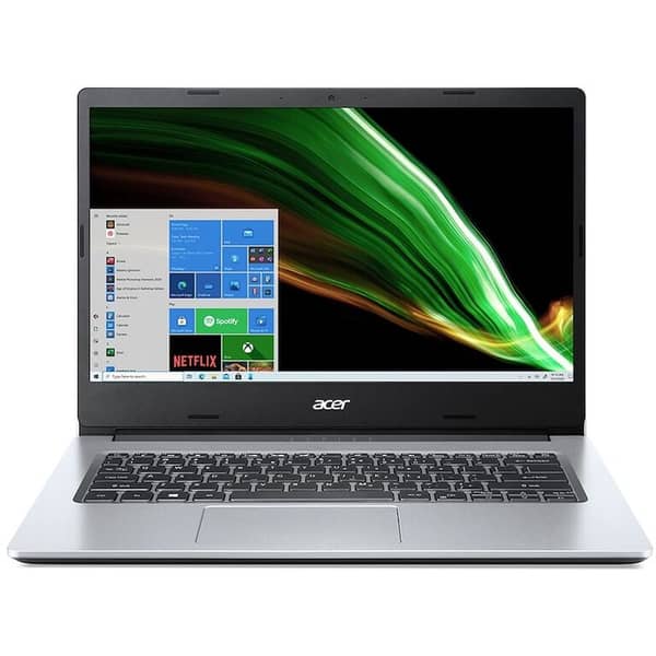 Acer Aspire 1 A114-33-C8L5 Laptop - Core Celeron 1.10GHz 4GB 128GB Shared DOS 14inch HD Silver English Keyboard