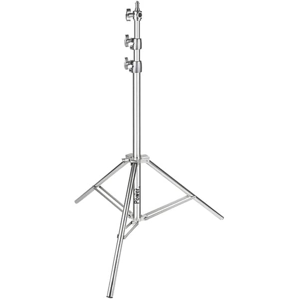 Dmk Power S220 2.2m/220cm/86.61inch Stainless Steel Photography Video Tripod Light Stand For Reflectors, Softboxes, Lights, Umbrellas