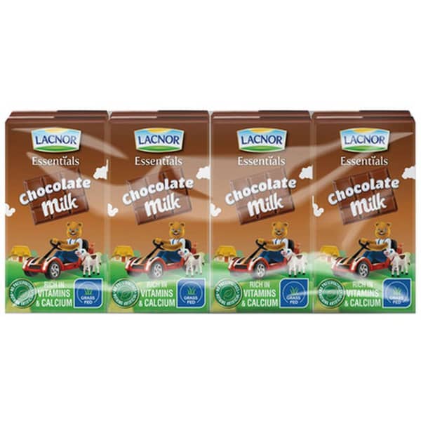 Lacnor Chocolate Milk 125ml (Pack of 6pcs)