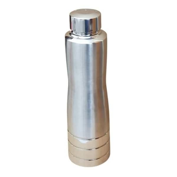 Copper Steel Curved Water Bottle Leak Proof 850ml CPRING