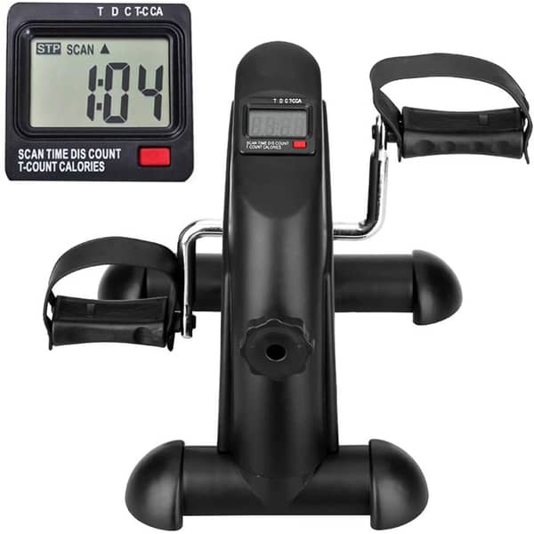 H Pro Mini Exercise Bike | Under Desk Pedal Exerciser| Portable Foot Cycle | Arm & Leg Peddler Machine With Lcd Screen Displays H Pro Mini Exercise Bike | Under Desk Pedal Exerciser| Portable Foot Cycle | Arm & Leg Peddler Machine With Lcd Screen Displays