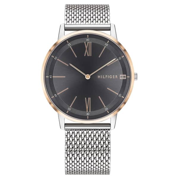 Tommy Hilfiger Cooper Silver Mesh Watch For Men 1791512