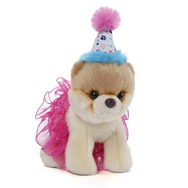 Gund Itty Bitty Boo #027 Birthday Tutu Dog Stuffed Animal Plush, 5