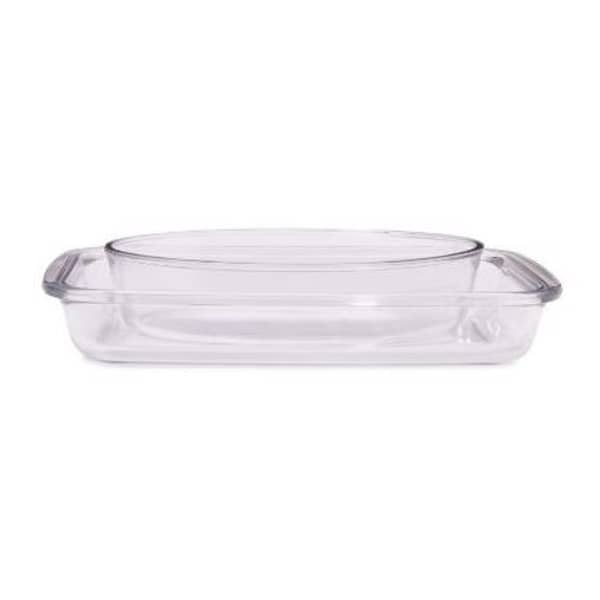 Marinex 2pcs Bakware Set Rectangle 2.2L + Oval 1.6L