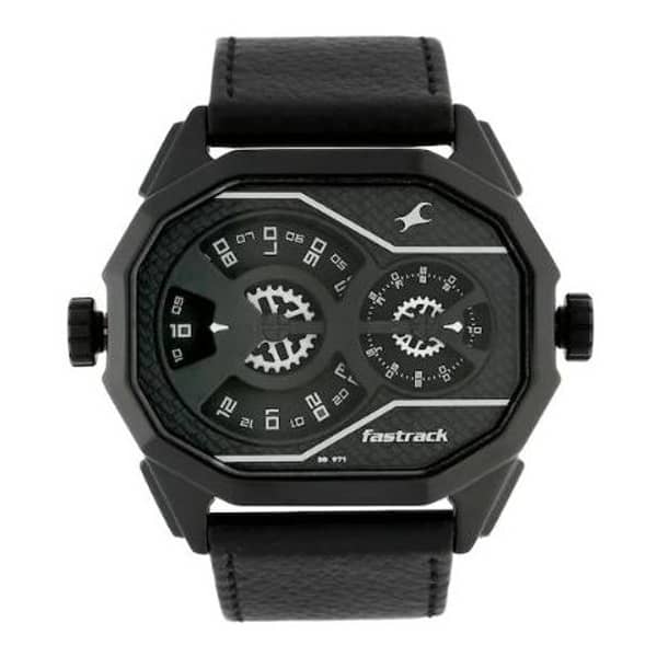 Fastrack Black Dial Analog Watch For Mens