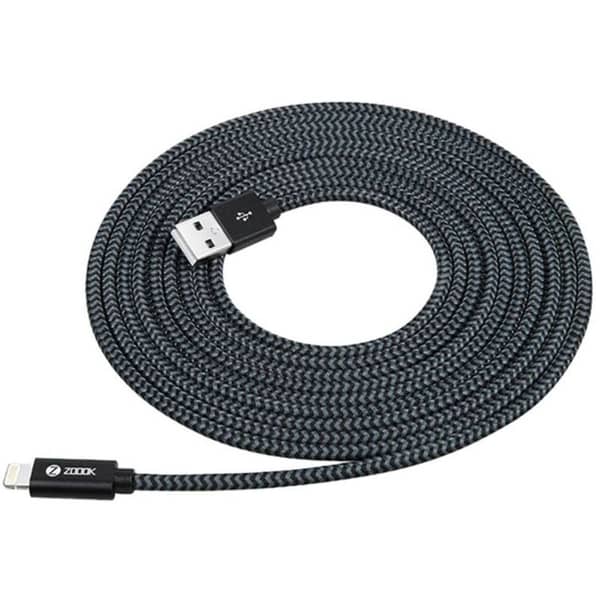 Zoook 3 In 1 Charging Cable 1m Black