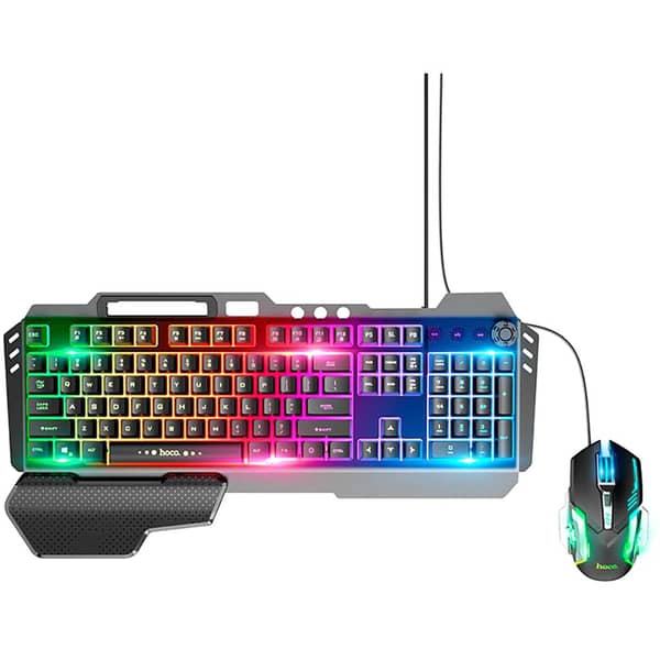 Hoco RGB Gaming Keyboard and Mouse Black Hoco RGB Gaming Keyboard and Mouse Black