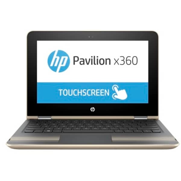 HP Pavilion x360 11-U002NE Convertible Touch Laptop - Celeron 1.6GHz 4GB 500GB Shared Win10 11.6inch HD Gold HP Pavilion x360 11-U002NE Convertible Touch Laptop - Celeron 1.6GHz 4GB 500GB Shared Win10 11.6inch HD Gold