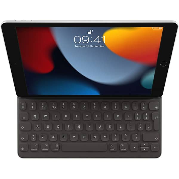 Apple Smart Keyboard Black for iPad 9th Gen 10.2inch British/English Apple Smart Keyboard Black for iPad 9th Gen 10.2inch British/English