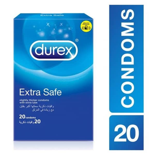 Durex Extra Safe Condoms Pack of 20pcs Durex Extra Safe Condoms Pack of 20pcs