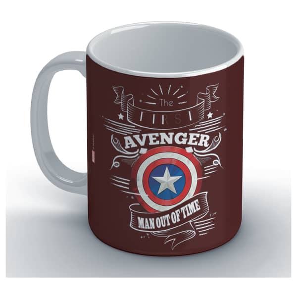 Marvel Captain America Hand Coffee Mug by Wackylicious Marvel Captain America Hand Coffee Mug by Wackylicious