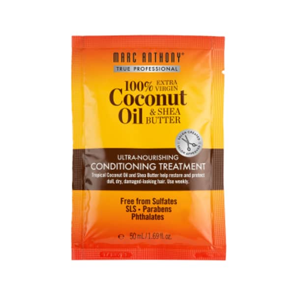 Marc Anthony 100% Extra Virgin Coconut Oil & Shea Butter Deep Nourishing Conditioning Treatment 50 Ml
