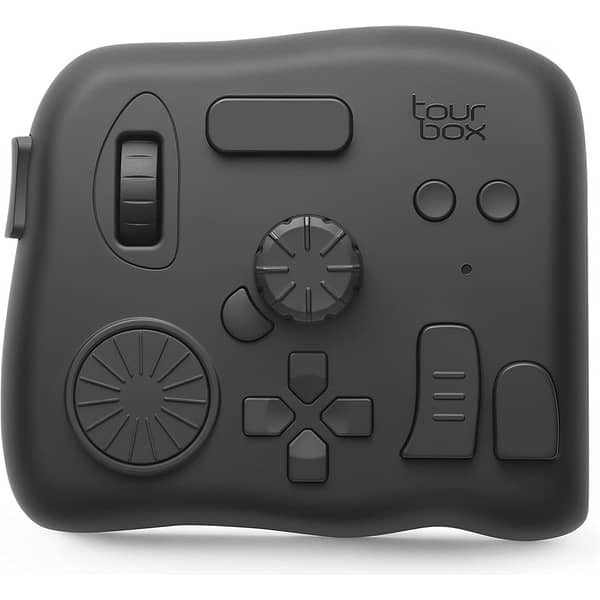 TourBox Elite, Video Photo Editing Controller, Bluetooth 5.0 Customized Shortcut Keyboard, EYE-FREE Ergonomic Equipment Console for Photoshop Lightroom Premiere, Windows Mac PC Drawing Graphics Tablet TourBox Elite, Video Photo Editing Controller, Bluetooth 5.0 Customized Shortcut Keyboard, EYE-FREE Ergonomic Equipment Console for Photoshop Lightroom Premiere, Windows Mac PC Drawing Graphics Tablet