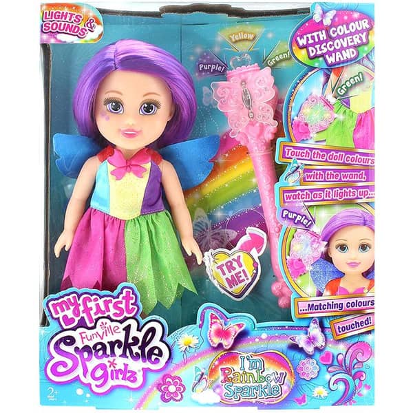Just Play 24656 My First Sparkle Girlz Rainbow Sparkle Toy Just Play 24656 My First Sparkle Girlz Rainbow Sparkle Toy