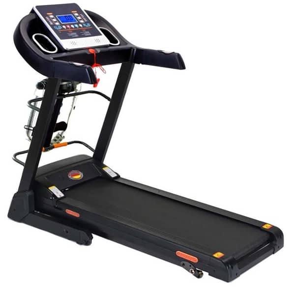 Marshal Fitness Heavy Duty Auto Incline Treadmill With Two Motor Function - 3.5hp - Max User: 120kgs Marshal Fitness Heavy Duty Auto Incline Treadmill With Two Motor Function - 3.5hp - Max User: 120kgs