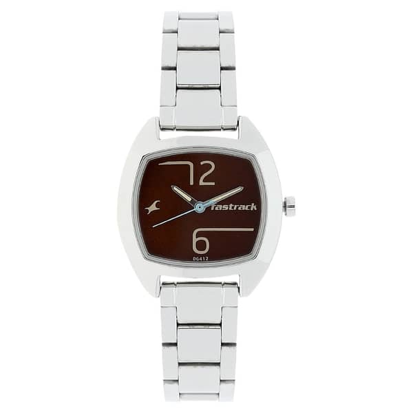 Fastrack 6162SM02 Bare Basics Q4 Ladies Brown