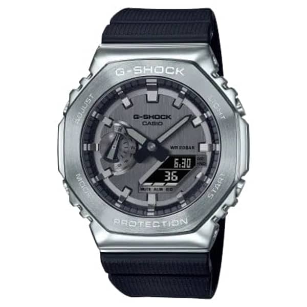 Casio G-shock Gm-2100-1adr Metal Covered Analog-digital Men's Watch