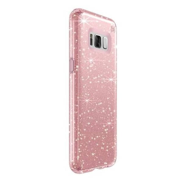 Speck Presido Clear Case Glitter Rose Pink For Samsung Galaxy S8 Plus - 902625978 Speck Presido Clear Case Glitter Rose Pink For Samsung Galaxy S8 Plus - 902625978