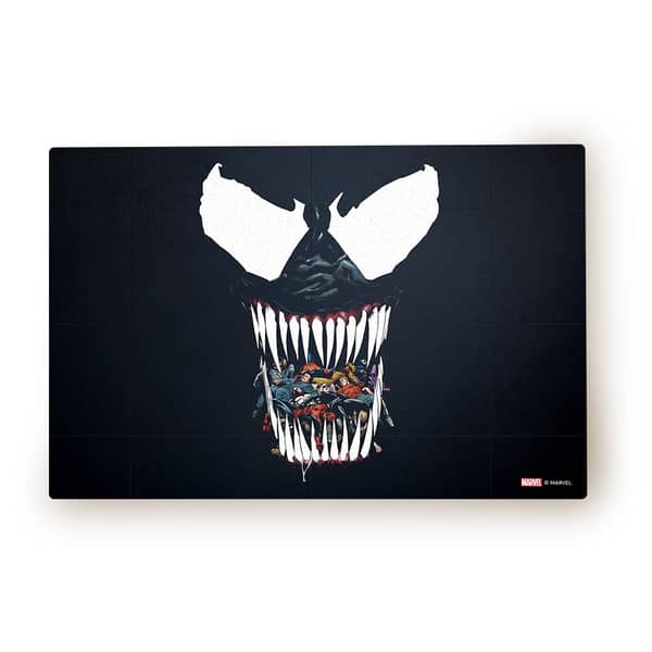 Marvel Venom Silhouette Metallic Poster Marvel Venom Silhouette Metallic Poster