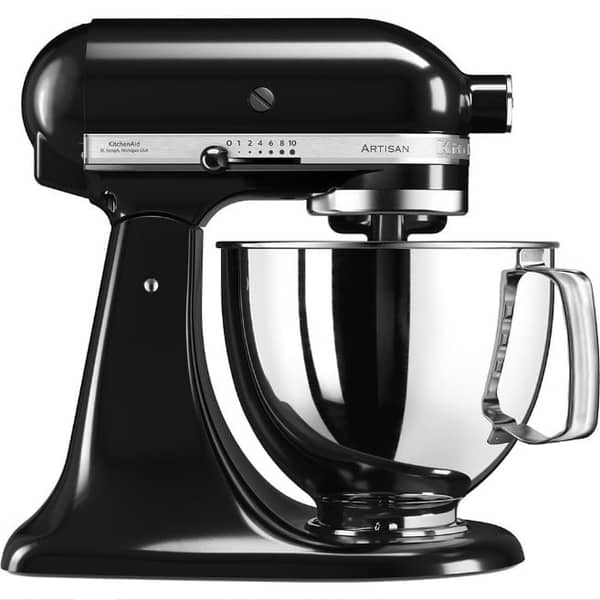 KitchenAid ARTISAN 4.8 L Tilt-Head Stand Mixer Onyx Black- 5KSM185PSOB