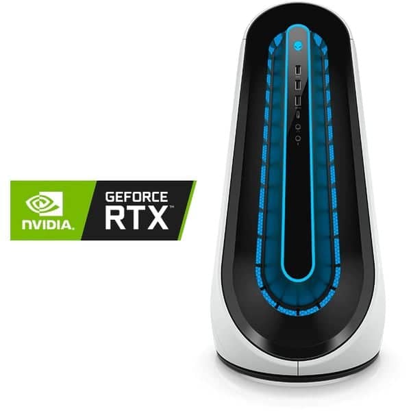 Dell Alienware Aurora R11 AUR11-ALNW-3080 - Core i7 3.8GHz 32GB 1TB + 1TB 10GB Win10 White