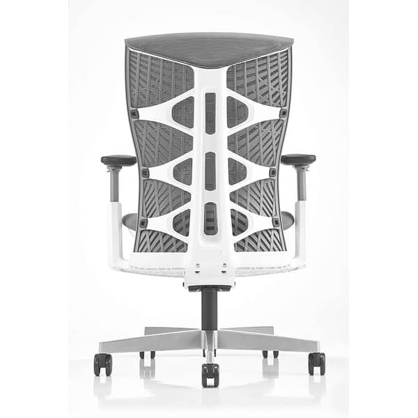 Navodesk Icon Chair, Premium Ergonomic Gaming & Office Chair (Grey Mesh, White Frame) Navodesk Icon Chair, Premium Ergonomic Gaming & Office Chair (Grey Mesh, White Frame)