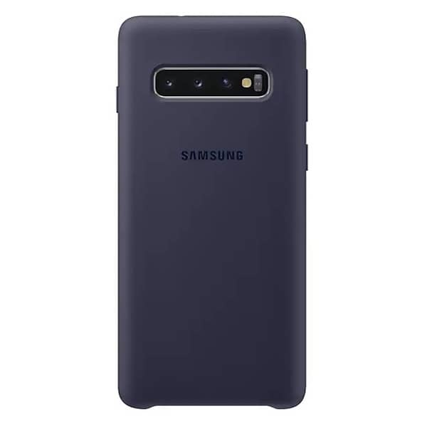 Samsung Silicon Cover Navy For Samsung Galaxy S10 Plus Samsung Silicon Cover Navy For Samsung Galaxy S10 Plus