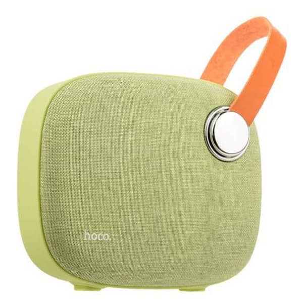 Hoco BS8 Plain Textile Desktop Wireless Speaker Green Hoco BS8 Plain Textile Desktop Wireless Speaker Green