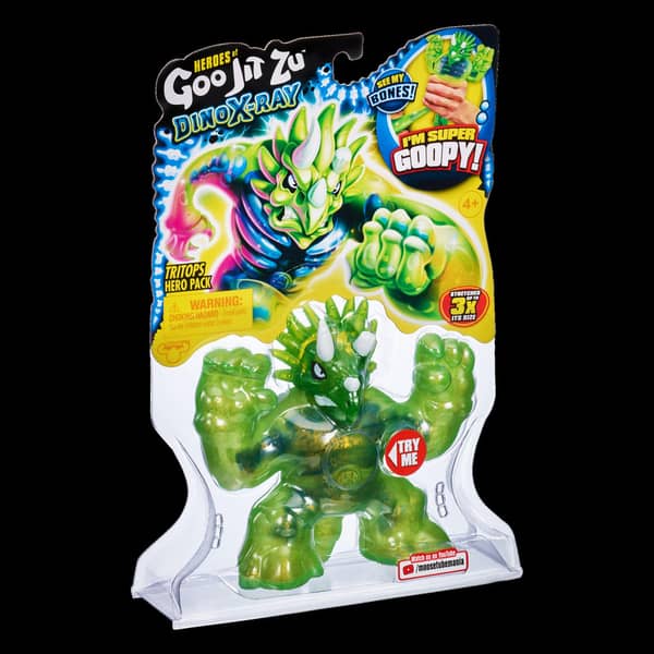 Goo Jit Zu Hgjz S4 Dino Pwr Bones Hero Pk - Tritops