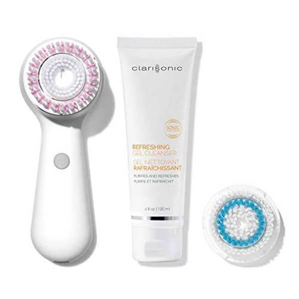 Clarisonic Mia Prima Sonic Facial Cleansing Brush Skincare Set for Deep Cleansing and Radiant Skin Suitable for Sensitive Skin Clarisonic Mia Prima Sonic Facial Cleansing Brush Skincare Set for Deep Cleansing and Radiant Skin Suitable for Sensitive Skin