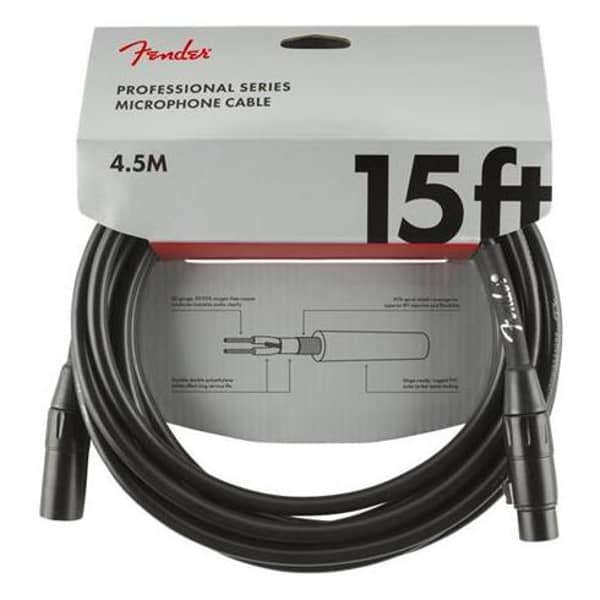 Fender Professional Series Microphone Cable 15Ft Fender Professional Series Microphone Cable 15Ft