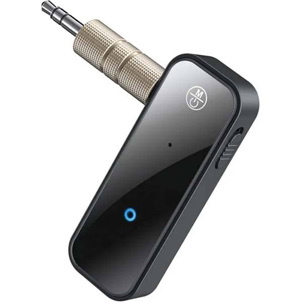 Yesido Audio Adapter Rechargeable Audio Converter Black