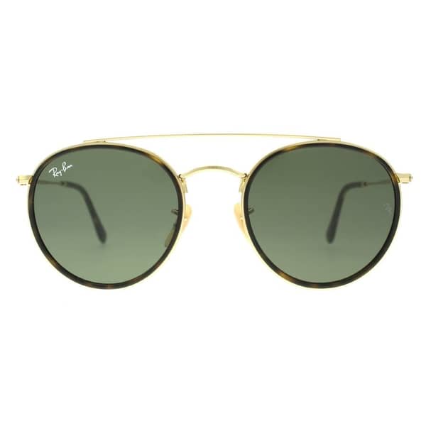 RayBan RB3647N-001-51 Round Metal Gold Unisex Sunglasses