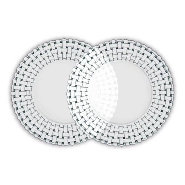 Nachtmann Bossa Nova Glass Plates Set Of 2Pcs