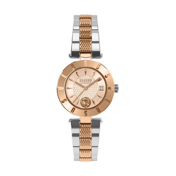 Versus Versace Logo 2Tone Stainless Steel Watch For Women VSP772618