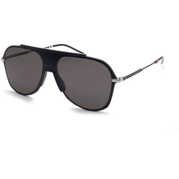 Dior CD-DIOR0224S-O6W992K Aviator Titanium Black Men Sunglasses