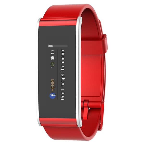 MyKronoz ZeFit4HR Activity Tracker Red/Silver