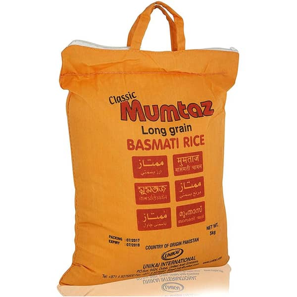 Mumtaz Basmati Rice 5Kg