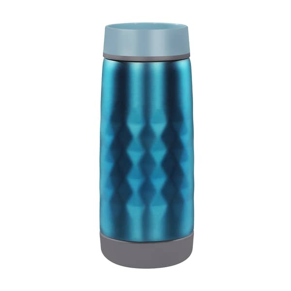 Royalford Stainless Steel Vacuum Bottle Blue 400ml Royalford Stainless Steel Vacuum Bottle Blue 400ml
