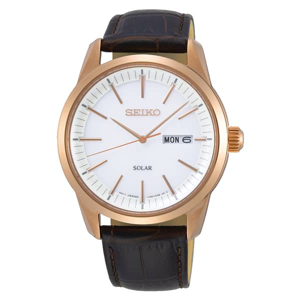 Seiko Conceptual Black Leather Analog Watch For Men SNE530P1 Seiko Conceptual Black Leather Analog Watch For Men SNE530P1